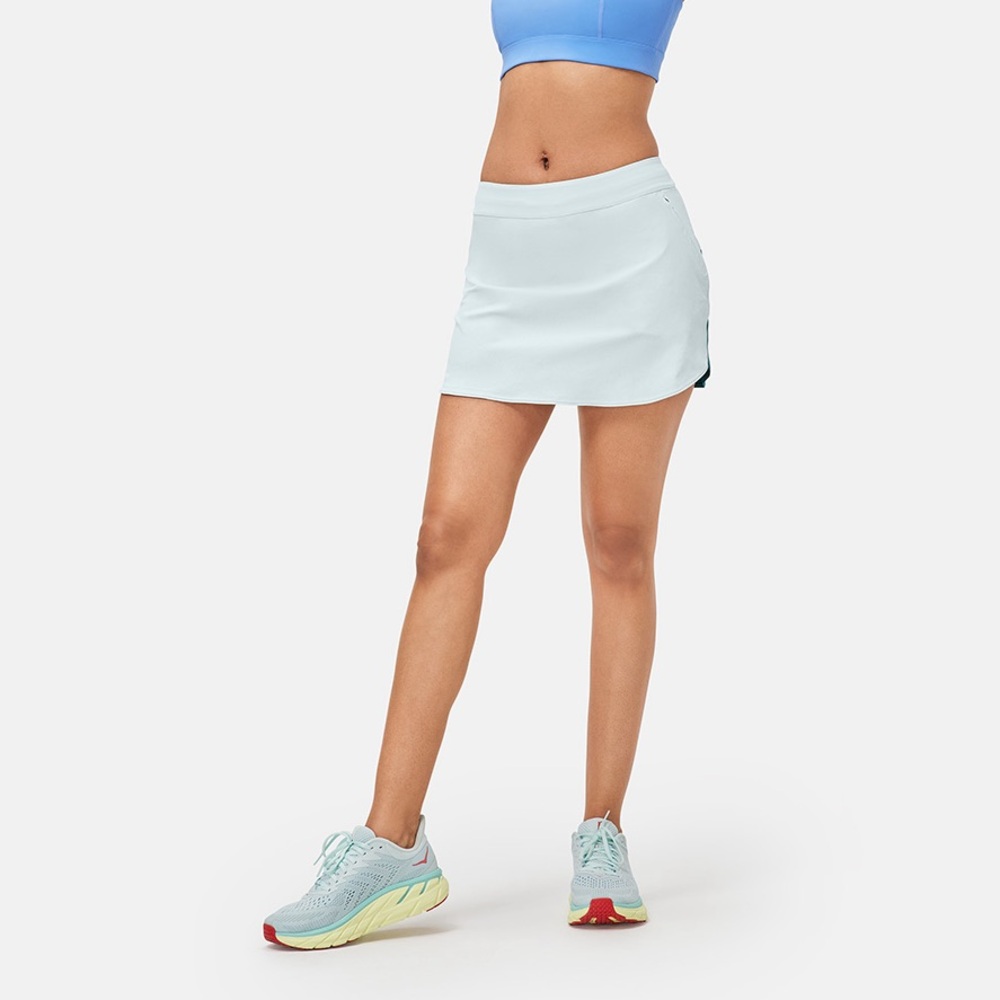Outdoor Voices The Exercise Skort in Dusty Blue/Poseidon size Small